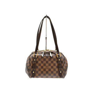 LOUIS VUITTON Rivington Damier Ebene Brown Canvas 2way Shoulder Bag
